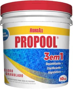 Balde cloro granulado Propool 3 em 1 | 10 kg