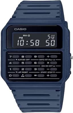 Relógio Casio Vintage Calculadora CA-53WF-2BDF Azul