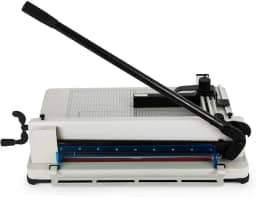 Guilhotina papel A3 semi industrial 400 folhas 17 polegadas GT825 - Lorben