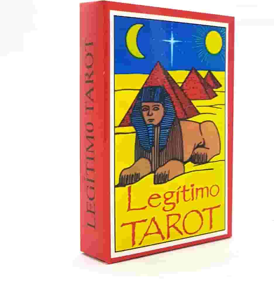 Baralho Tarô Legítimo Tarot Egípcio 40 Cartas c/Manual