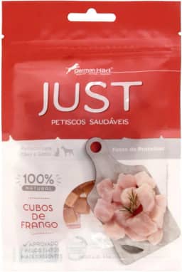 JUST Petisco Saudável - Cubos De Frango P 55G