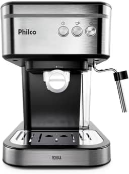 Cafeteira Expresso Philco 1,2L 20 Bar 950W Pressão de 20bar Saída de vapor PCF04A 220V