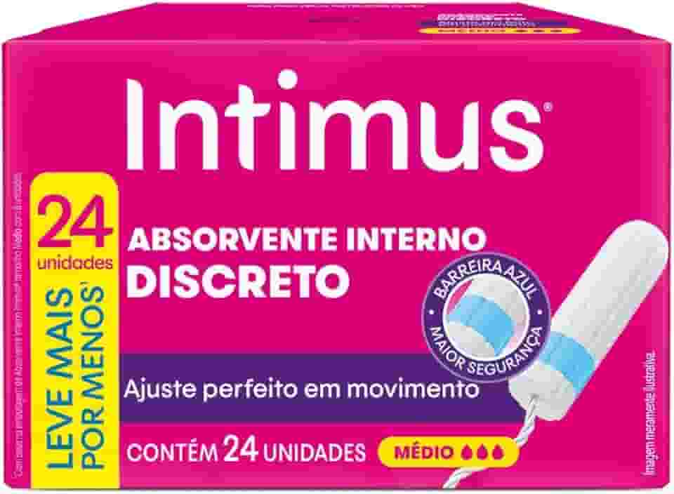 Intimus Absorvente Interno, Pacote de 16
