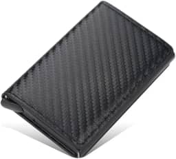 Carteira Porta Cartão Slim com Proteção Antifurto RFID Compacta Eficiente e Elegante