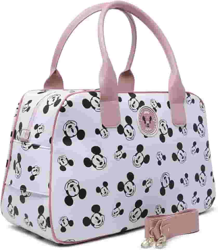 Bolsa Bebê Mala Maternidade Multifuncional, Mickey Minnie Stitch