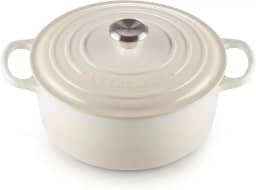 Le Creuset Panela Redonda 26 cm Ferro Fundido Esmaltado Signature Meringue