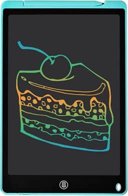 Tablet de Escrita LCD 12 Polegadas com Tela Colorida e Estilo para Desenho Anotações Deixar Mensagens Bebês Meninos Meninas Adultos Proteção os Olhos Portátil Fácil Usar Design Suporte Armazenamento d