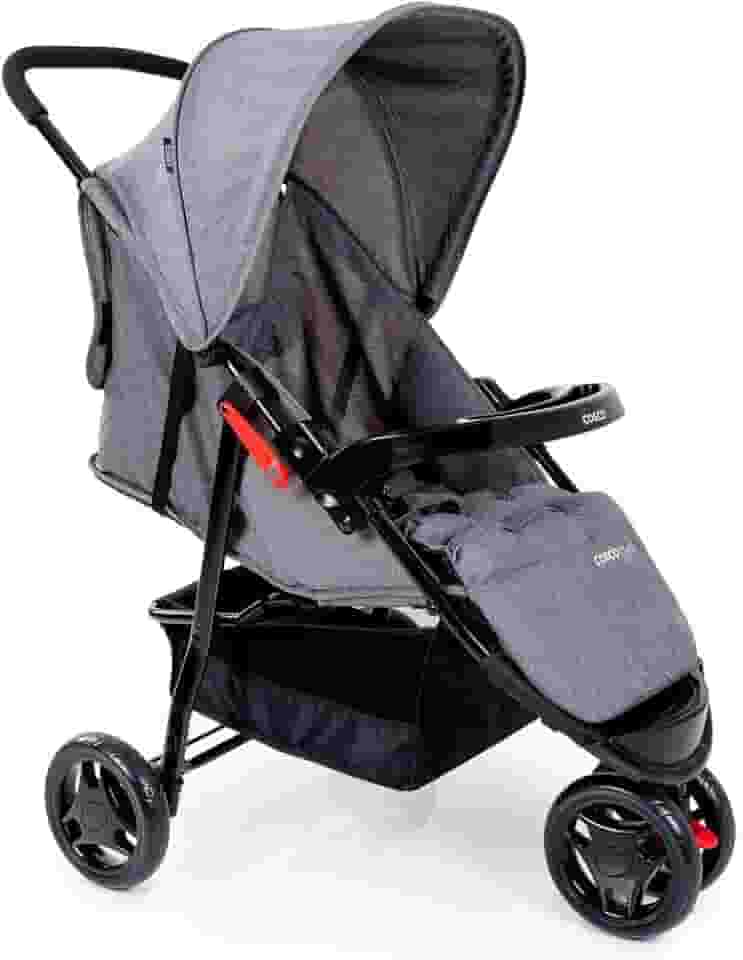 Cosco Kids, Carrinho de Bebê Toffy, Cinza Mescla