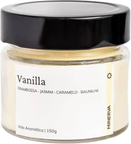 MINERVA - Vela Aromatica Perfumada Aroma de VANILLA BAUNILHA - 150g