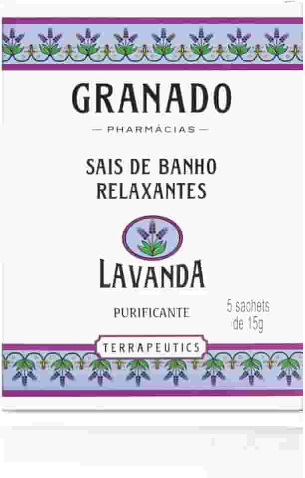 Granado Sais De Banho Terrapeutics, Lavanda, Lilás