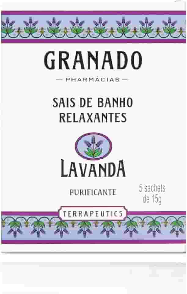 Granado Sais De Banho Terrapeutics, Lavanda, Lilás