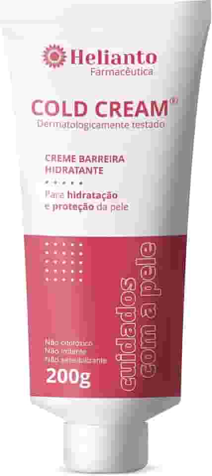 Creme Hidratante Barreira Protetora de Pele Cold Cream 200g Helianto