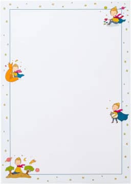 Papel de Carta Pequeno Príncipe | Pequeno Universo