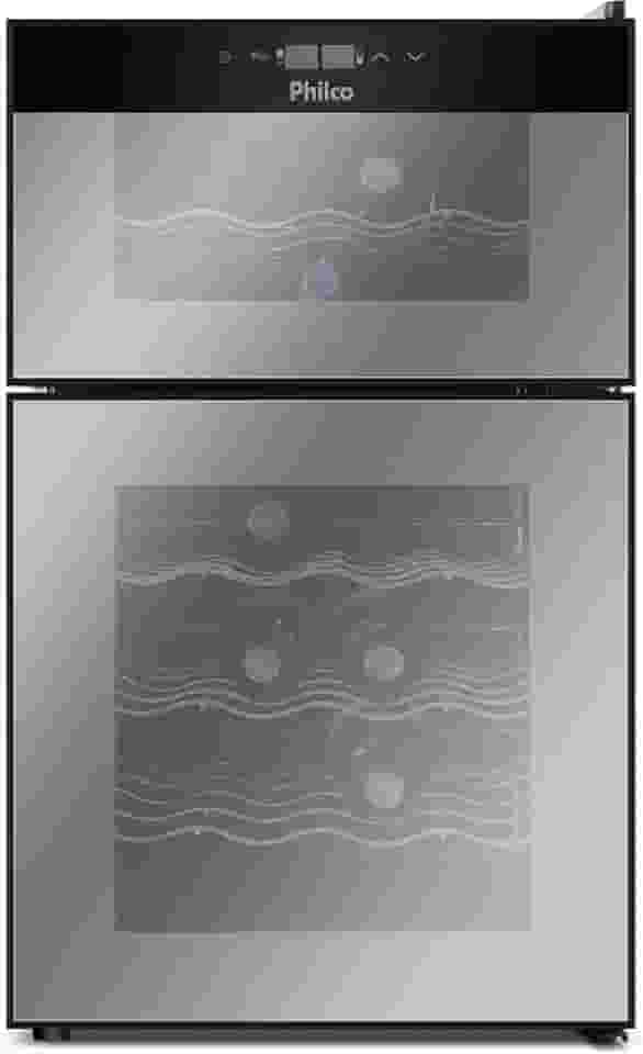 Adega Philco 69L PAD24DZ Display Digital 24 Garrafas Bivolt