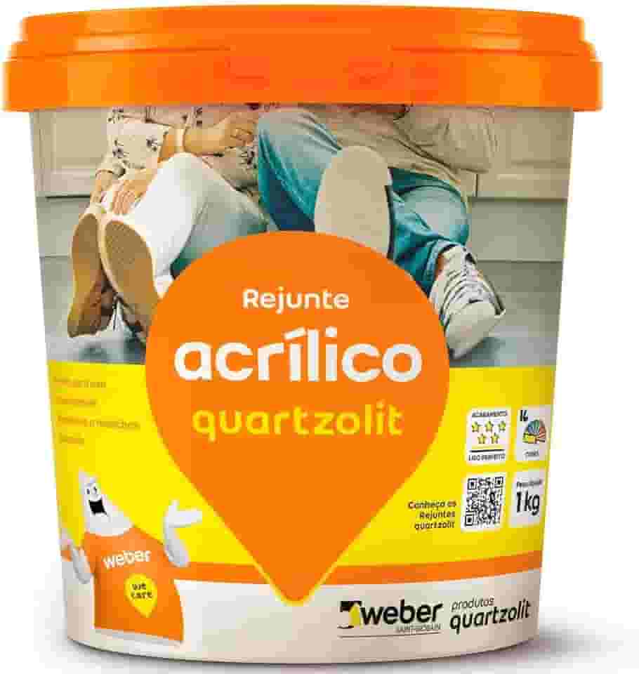 REJUNTE ACRILICO CINZA PLATINA QUARTZOLIT - 1KG