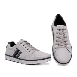 Masculino Sapatênis Casual Com Zíper e Cadarço Confortável