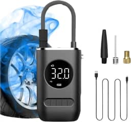 Calibrador Compressor Pneu Digital Bomba Ar Carro Moto Bike Onyon