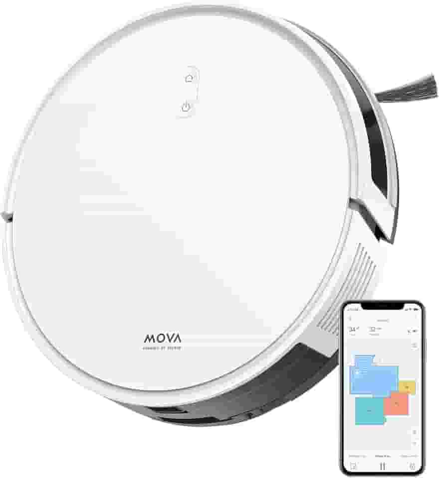 Dreame E10 robô aspirador e passa pano 2 em 1, sucção 4500 Pa, caixa de pó 330 ml, água 245 ml, limpeza de carpetes, autonomia 170 min, antiqueda, app e voz Alexa/Google/Siri, bivolt