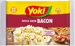 Yoki Popcorn Micro Bacon 100G