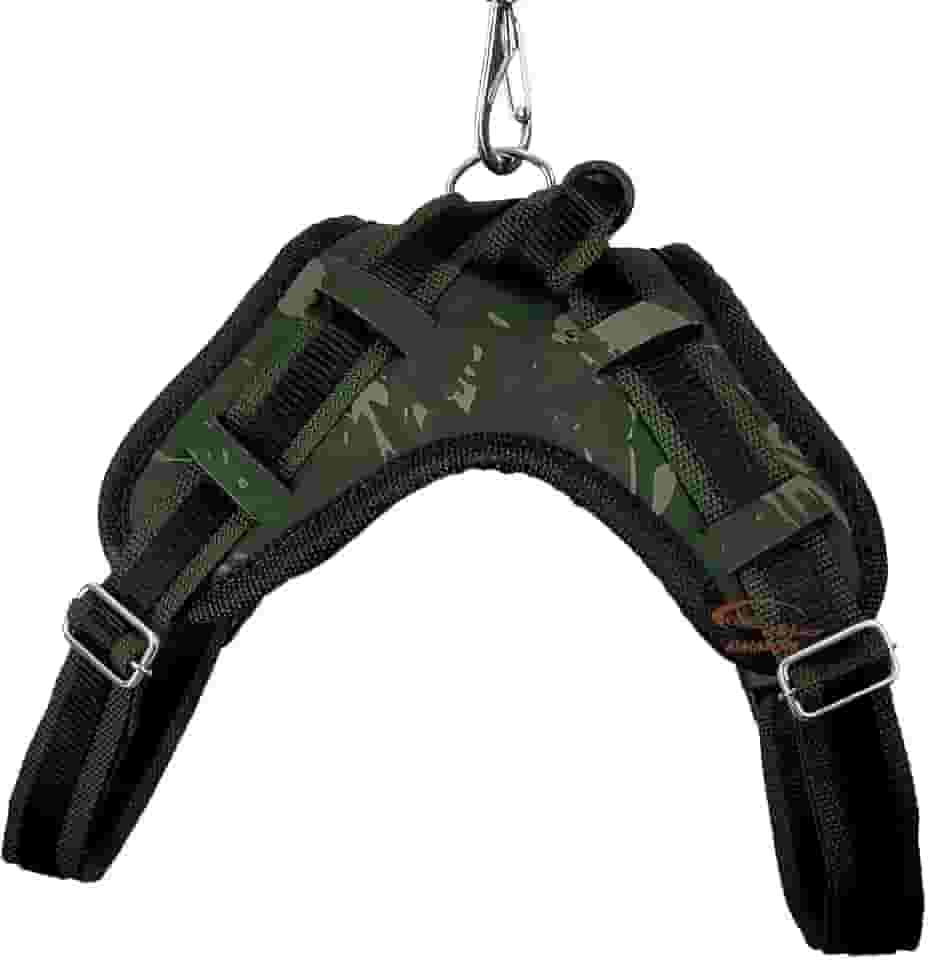 Coleira com Regulagem e Guia Peitoral Cachorro Grande Guia Doberman Pitbull Anti Puxão coleira cachorro (CAMUFLADO,G)