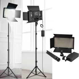 U800 LED Iluminação Para Filmagem Photo Studio Light 120° para Tiktok Youbute Game Iluminação de vídeo ao vivo 40W/50W Gravação de vídeo portátil Lâmpada de painel
