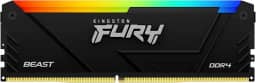 Memória Desktop Kingston Fury Beast RGB 8GB DDR4 3200 Mhz - Preto