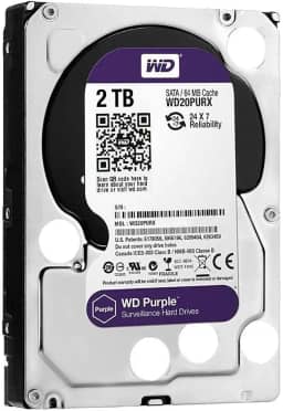 HD 2TB SATA III Western Digital Purple Surveillance WD20PURZ