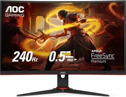 Monitor Gamer AOC LEGEND 27 240Hz 0,5ms, Preta/Vermelho, MEDIO, C27G2ZE