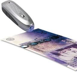 Detector de dinheiro falso com cordão CBRN02269 - Commerce Brasil