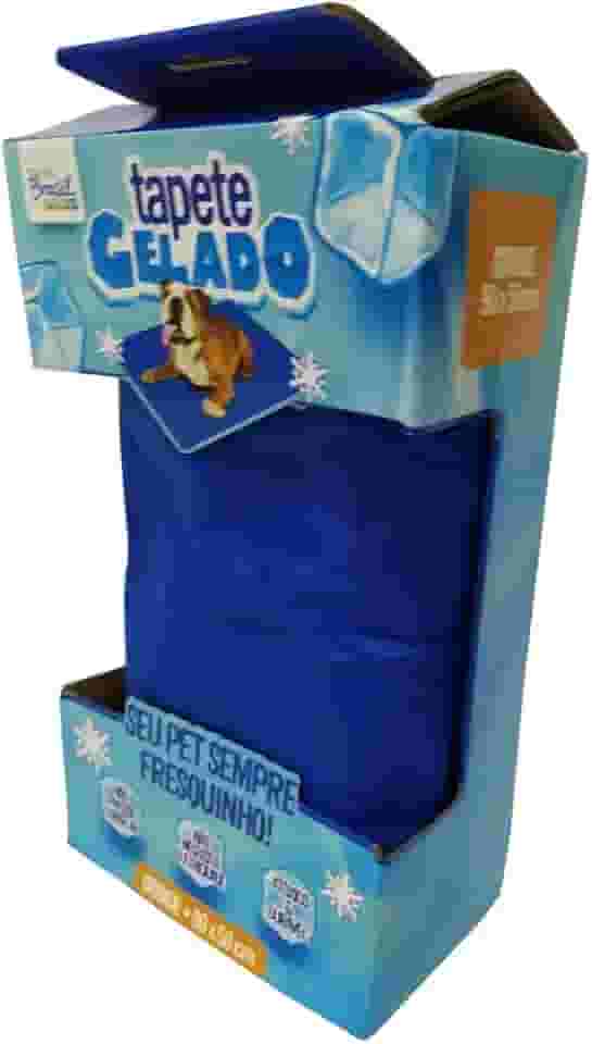 Tapete Gelado The Ice´S Pad Grandee Azul 50x90cm The Pets Brasil para Cães