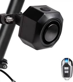 Alarme de bicicleta USB recarregável sem fio remoto alarme inteligente antifurto vibração buzina com sensor de movimento à prova d'água 110db buzina de bicicleta para Ebikes bicicleta motocicleta