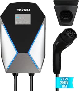 SpeedyPro Carregador 7KW Para Carro Elétricos Domésticos De 32A Wallbox 260V Interno Externo Cabo De 5 Metro Carregamento de Parede para BYD Audi BMW Mercedes EQA EQB