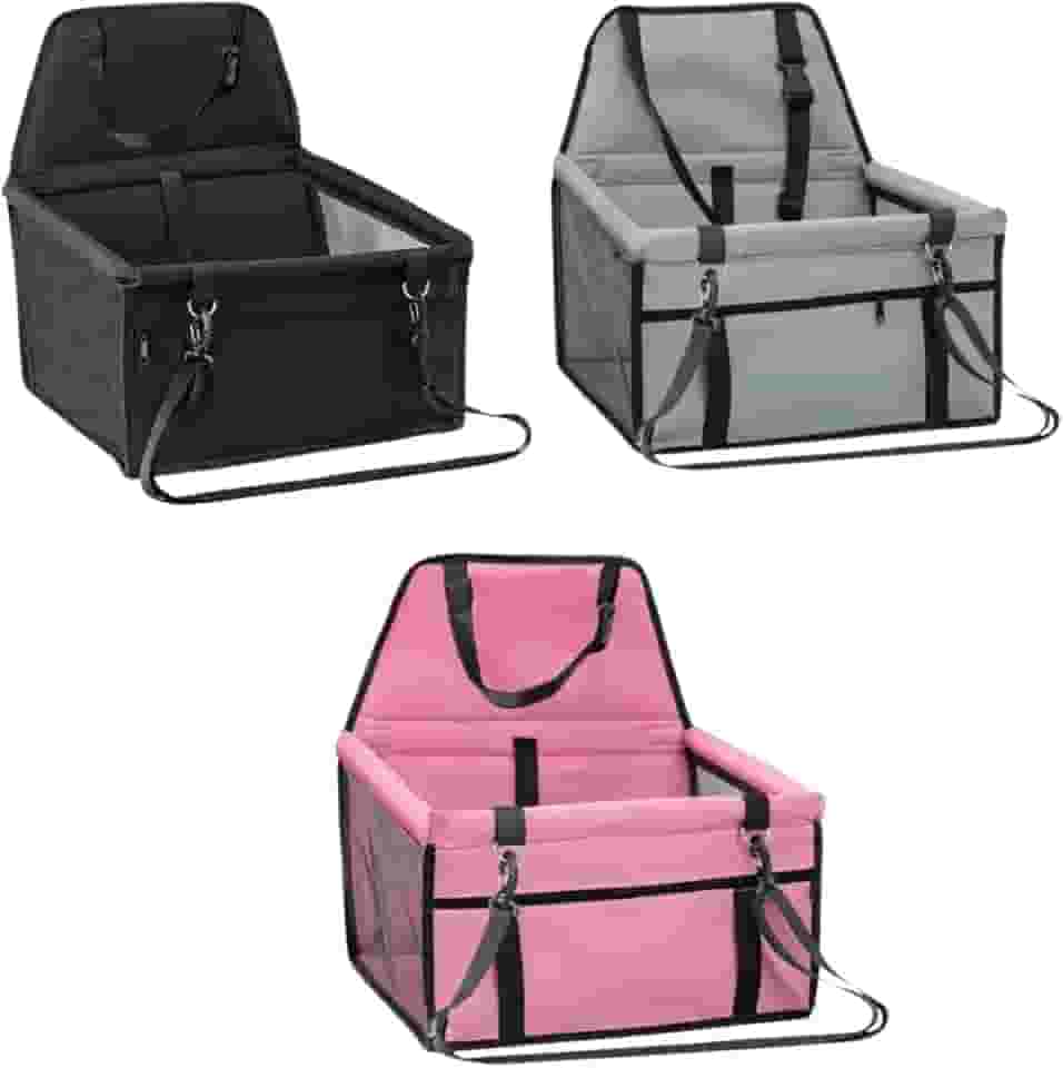 Cadeirinha assento para pet cães e gatos (Preto)