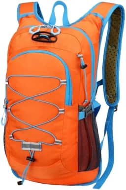 Mochila Multifuncional Para Atividades Ao Ar Livre Com Nylon À Prova D'água, Costas Respiráveis E Fixação De Capacete C