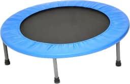 JustGoFit Cama Elástica Mini Jump 96cm 32 Molas Reforçada para Academia e Treinamento Infantil