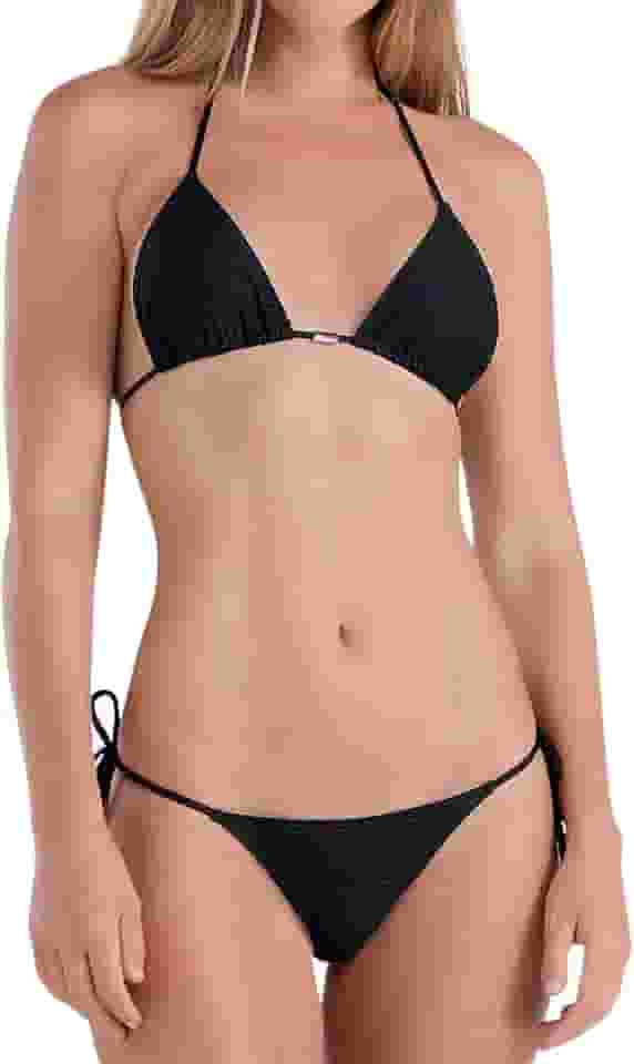 Biquini Cortininha Amarração Marquinha Bojo Removível She