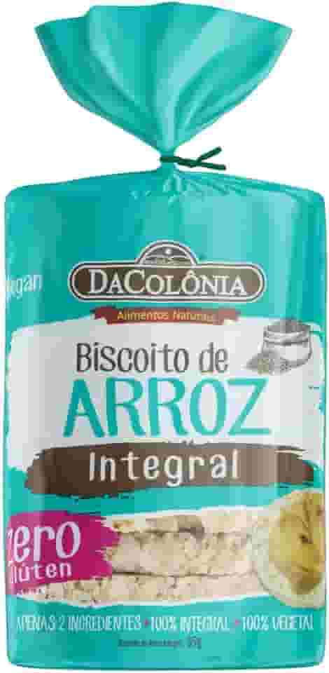 Da Colonia Biscoito De Arroz Integral 95G