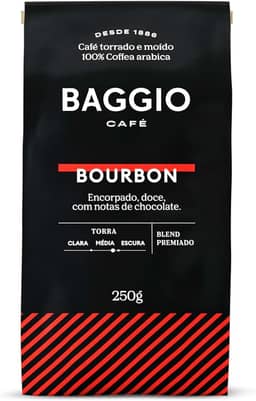 Baggio Café Café Torrado e Moído Bourbon 250g