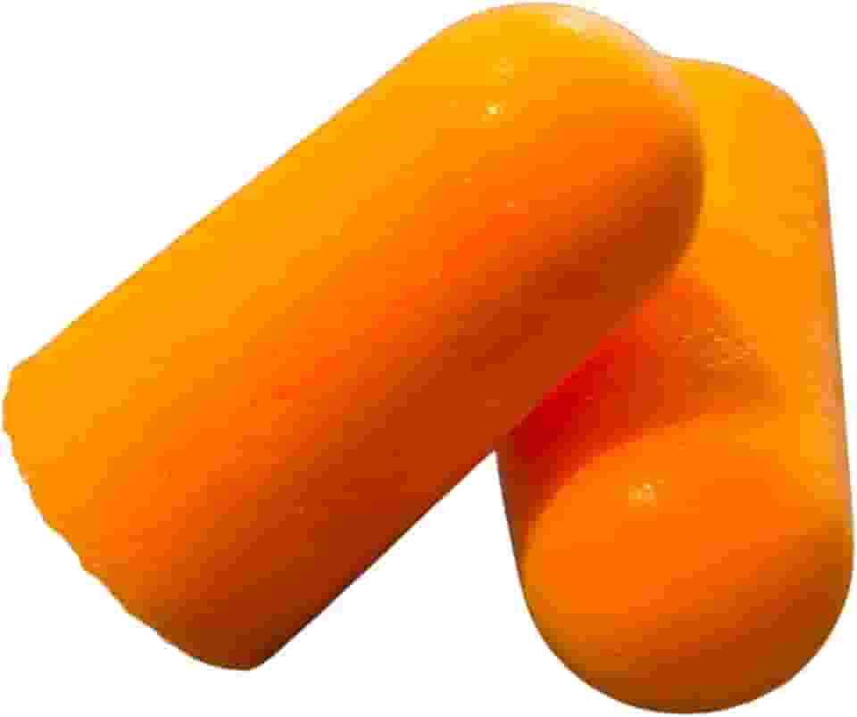 Kit 50 Pares Protetor Auricular de Espuma Moldável | Tampão de Ouvido para Dormir, Estudar, Viajar e Redução de Ruído | Abafador Contra Ronco - Pax Auris