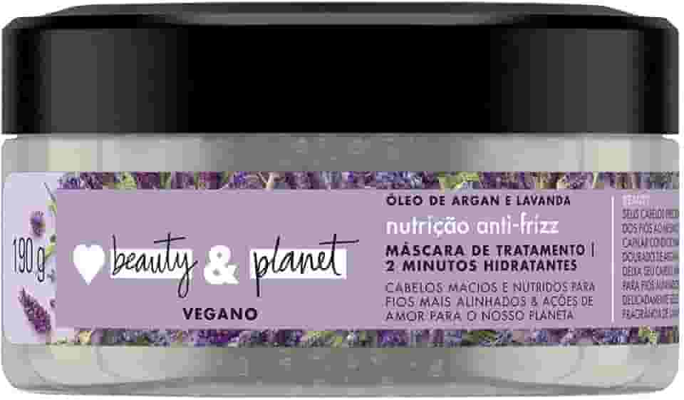 Love Beauty & Planet Máscara De Tratamento Smooth And Serene Óleo De Argan E Lavanda 190G