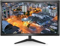 C3Tech Monitor LED 24 Polegadas MR-240 anti-reflexo, funções para reduzir luz azul, conectores de entrada HDMI e VGA, slot Kensington, montagem padrao VESA 24", Tela IPS