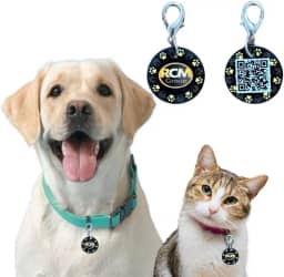 Tag De Identificação Para Pets Com QR Code – Segurança, Estilo E Praticidade Para Seu Melhor Amigo, Acesso Rápido Ao Seu Contato, Garantindo Localizar O Pet Em Caso De Perda - RCM Group®