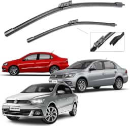 Par Palheta Limpador De Parabrisa Silicone Chuva Voyage 2009 A 2022 (Voyage G6 G7 2013 á 2022 Encaixe Click)