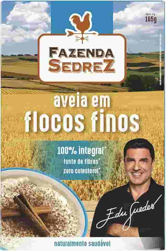 Aveia em Flocos Finos 165g Fazenda Sedrez