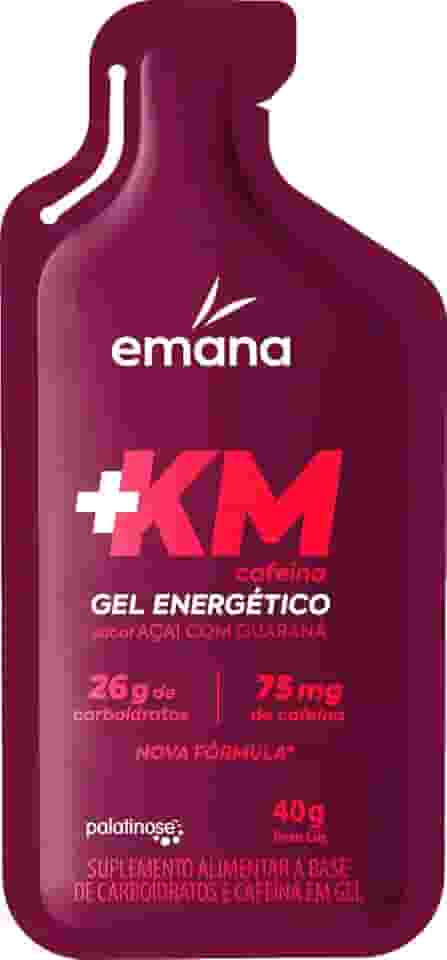 Emana Gel Energético +KM Sabor Açaí com Guaraná - 40g