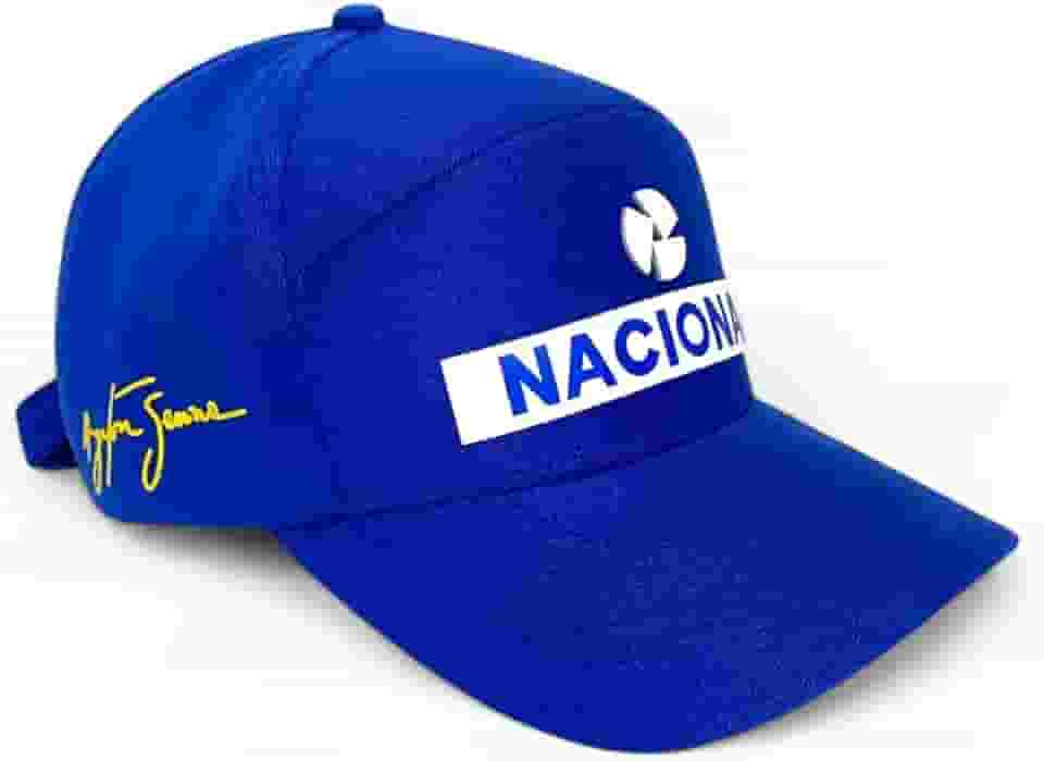 Boné Ayrton Senna, Azul Royal, Nacional