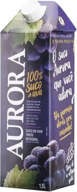 suco de uva integral aurora tto 1,5l tp
