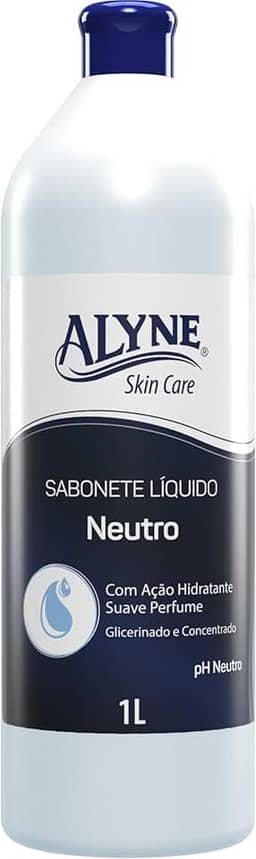 Alyne, Sabonete Líquido, Skin Care, Neutro, 1 Litro, Azul