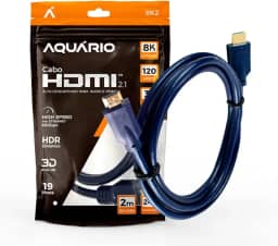 CABO HDMI 2.1 8K 3D 19 PINOS - 2 METROS
