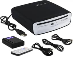 Cd Player Portátil Para Carro, Usb Externo Para Carro, Cd Dvd Player Portátil Universal Para Carro, Estéreo, Tv, Mac, Laptops, Desktops, Pc Com Porta Usb Plug And Play, Porta Aux